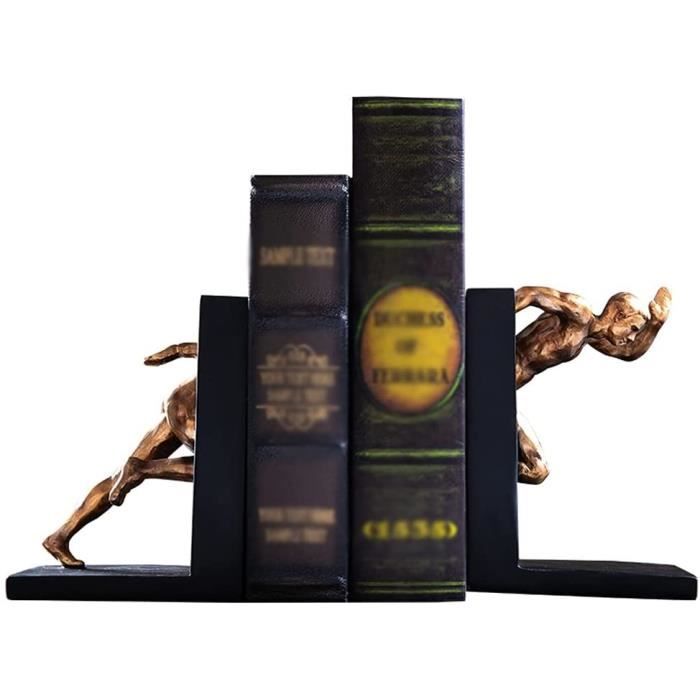 Serre livre bookends statue de caractère bookend bookend bookshelf home