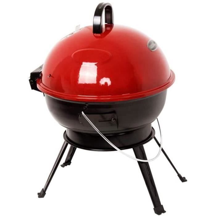 Barbecue À Charbon De Bois Avec Sac De Rangement, Étagère De Barbecue