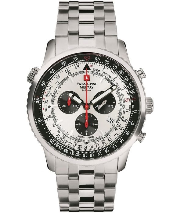 Swiss Alpine Military 7078.9132SAM Mens Watch Chronograph