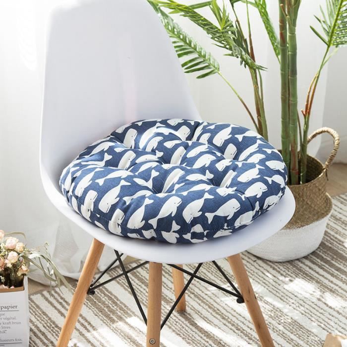 coussinexterieurimpermeable coussin rond en lin coton coussin tatami épais méditation futon bureau chaise de salle à mange14647