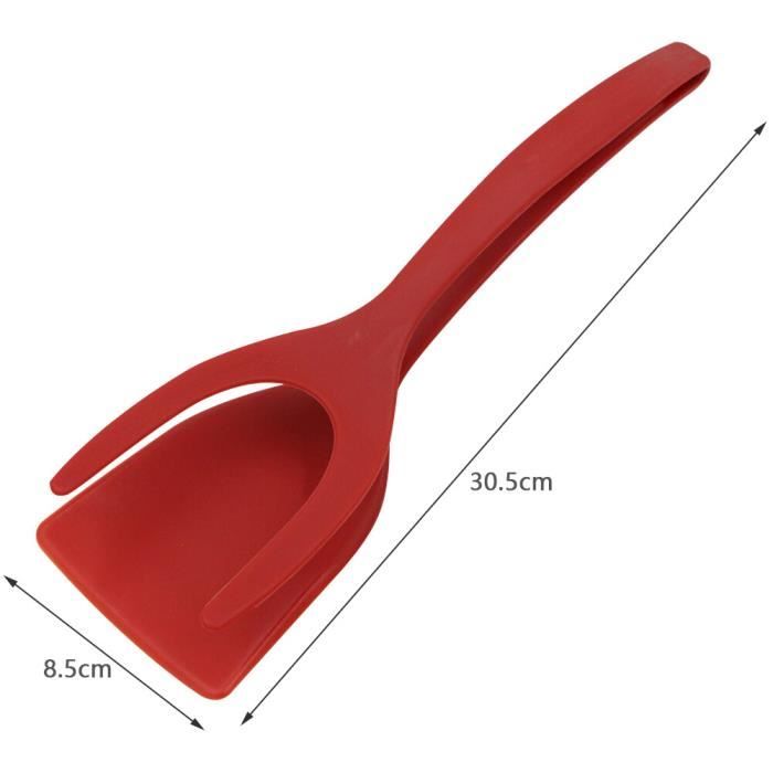 Spatule En Silicone Souple OUDQFCJ – Noyau Métallique, Résistante à La Chaleur 220°C | Idéale Pour Poêles Antiadhésives