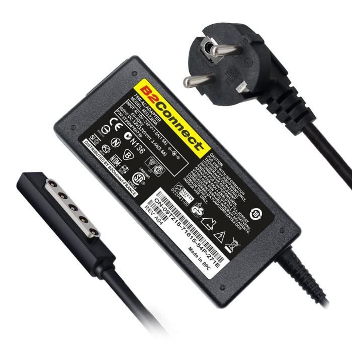 Pour Windows RT Surface 1516 45 W Compatible Ordinateur Portable AC Power Adaptateur Chargeur 