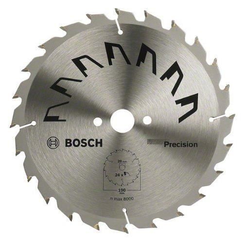 Bosch 2609256866 Précision Lame de scie circulaire 24 dents carbure