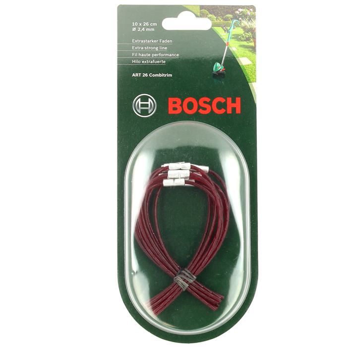 Fils haute performance par 10 26cm coupe bordures bosch