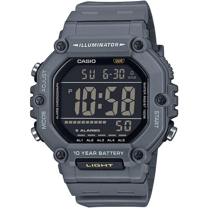 Montre - CASIO - AE-1600H - Homme - Gris - Quartz - Digital