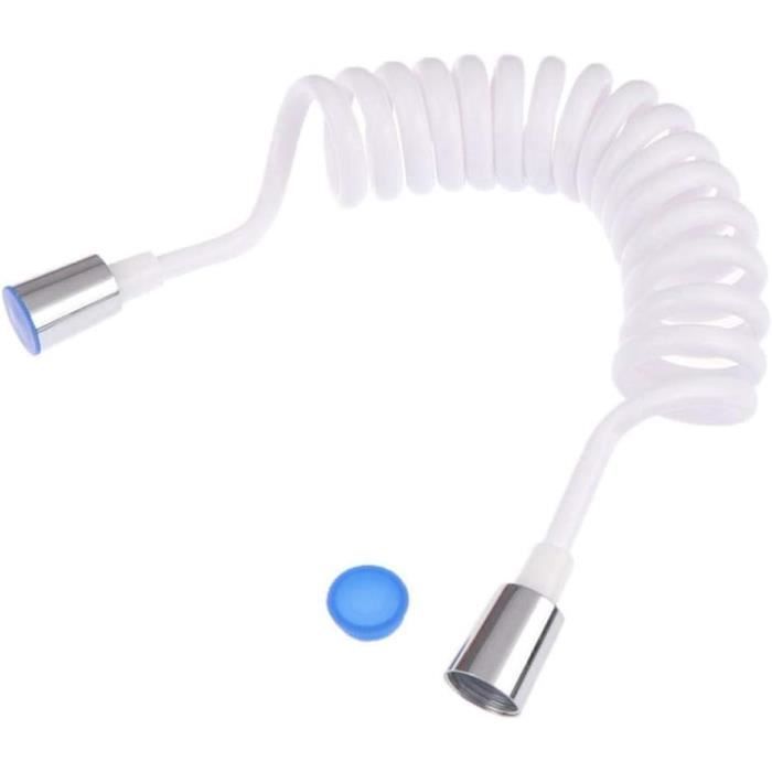 Douchette à Main Rétractable Pour Bidet - Tuyau Flexible Télescopique - Pour Toilettes, Camping-car - Lavage Pressurisé
