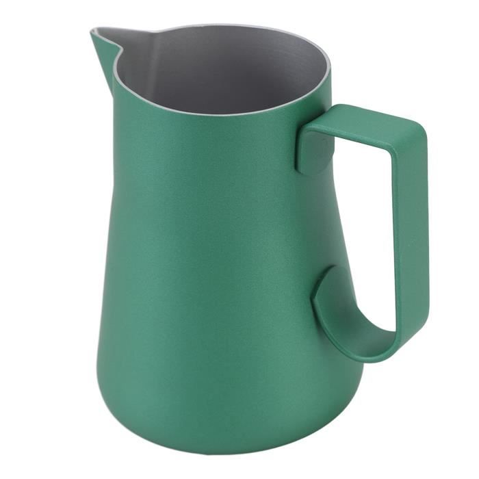 Cikonielf Pichet à Café à La Vapeur Pichet à Mousser Professionnel