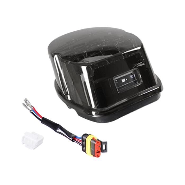 Feu Arrière LED Fumé Moto Pour Ducati 848/1098/1198 - Haute Luminosité Clignotants