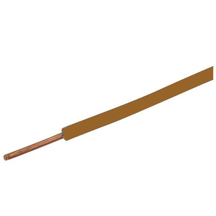 CONECTICPLUS Fil électrique H07VU cuivre rigide 2.5 mm_ 100 mètres ...