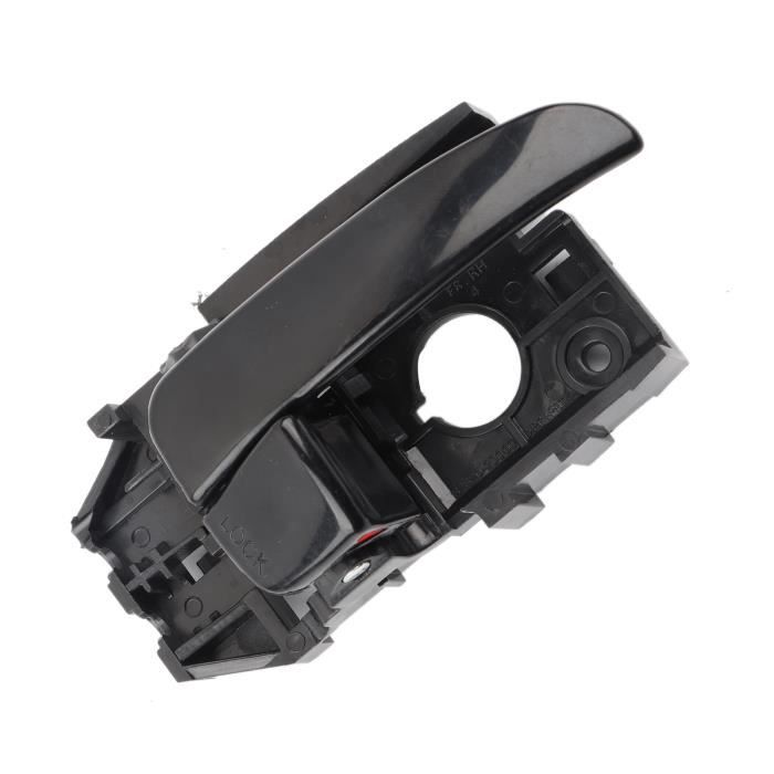 Poignée De Porte Intérieure Droite Pour SEAT 2008-2017 - Référence 6J0837114A, ABS, Design Chromé Et Noir