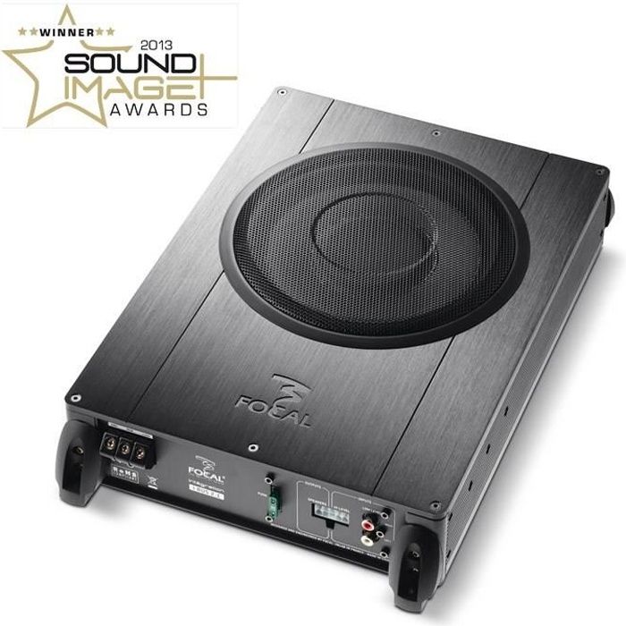 FOCAL IBUS 2.1 Caisson subwoofer plat amplifié - Cdiscount Auto