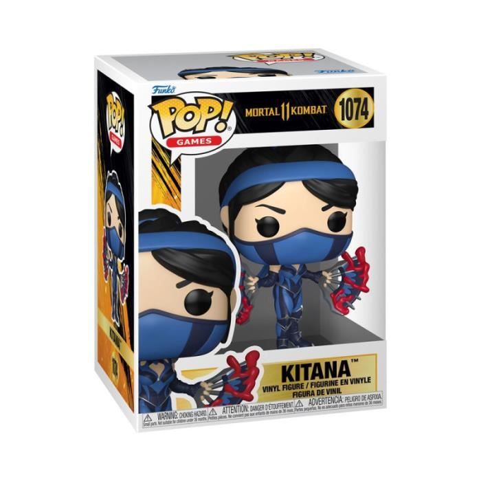 Figurine Funko Pop Games Mortal Kombat 11 Kitana™ - vue 4