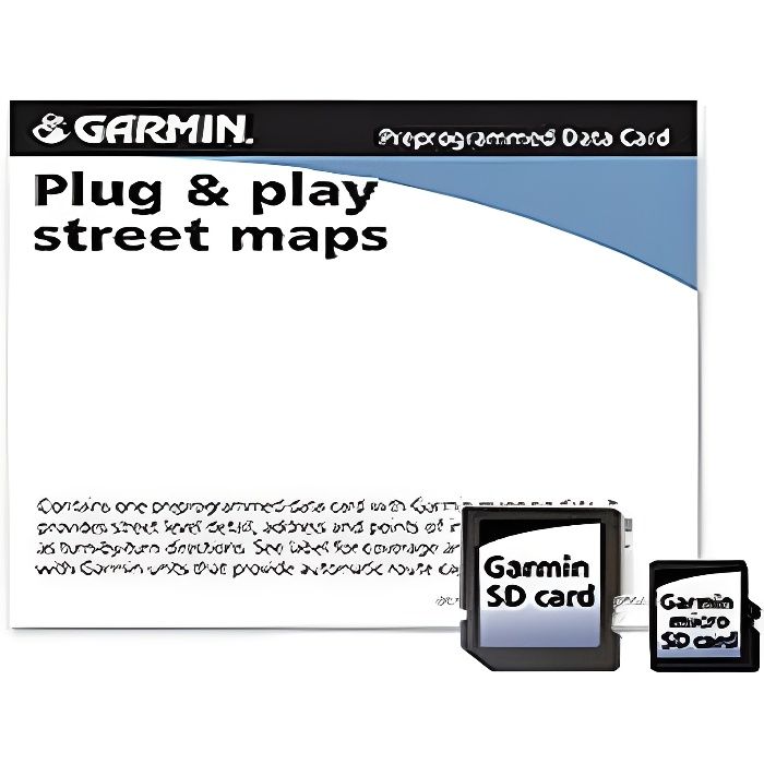 Carte Micro SD pour GPS 00293307 Garmin Cdiscount Appareil Photo