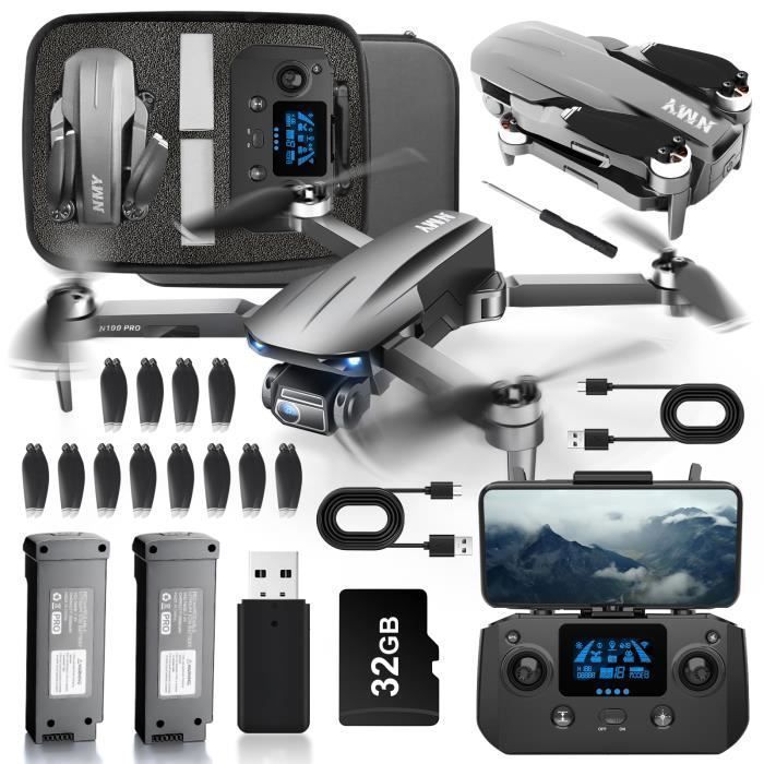 Drone GPS Camera 4K - NBD - Transmission 5G WIFI FPV - 2 batteries -  Contrôle Smartphone - Noir - Cdiscount Jeux - Jouets