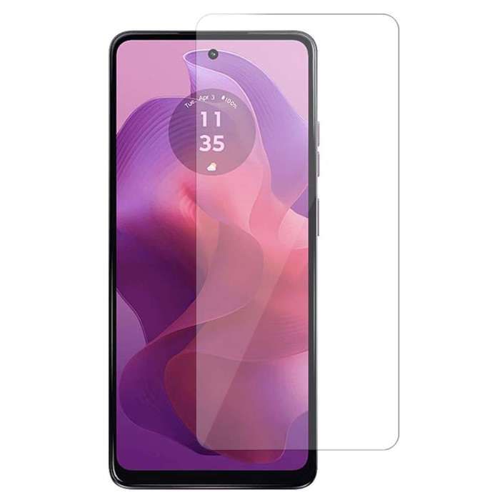 Verre Trempé Motorola Moto G04/G24/E14 - Lot De 2 - Double Couche - Neuf - Fabriqué En France