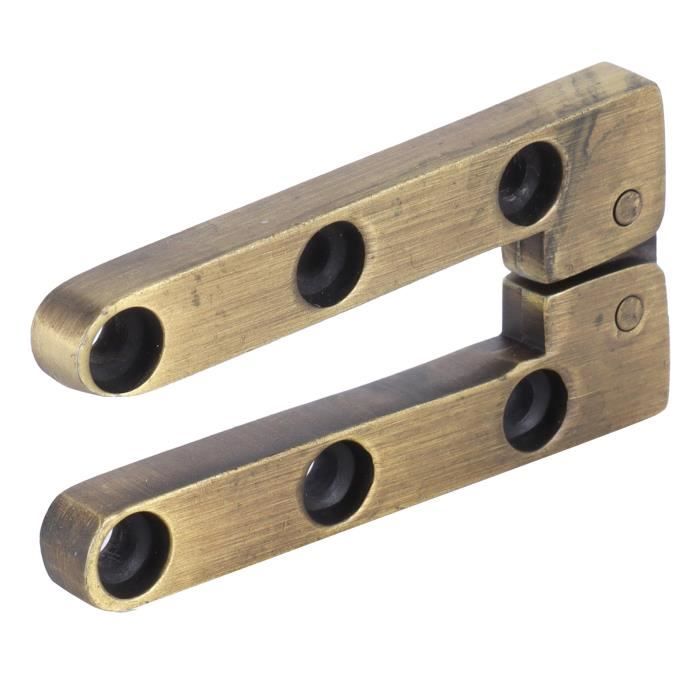 Charnière à Ciseaux à 80 Degrés, Charnière Haute Résistance, Charnière D'étagère Amovible Pour Portes D'armoire, Lit, Canapé, 2 Paquets