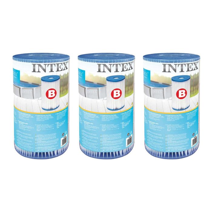 Intex 3 cartouches de filtration B - vue 1