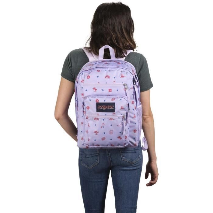 Grand Sac à Dos étudiant Jansport Bleu 100% Polyester