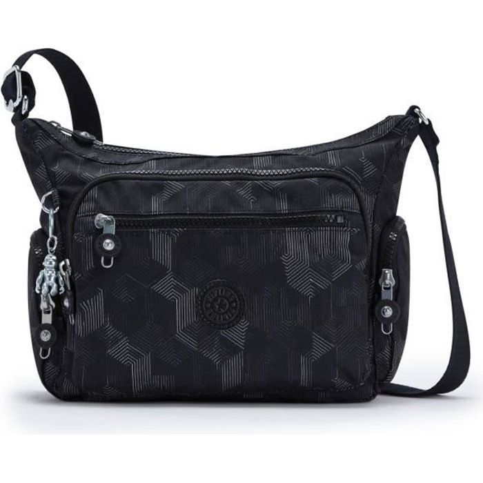 kipling basic print gabbie s crossbody s mysterious grid [127934] -  sac à épaule bandoulière sacoche