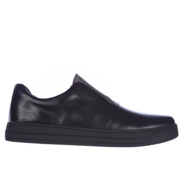 basket slip on femme noir