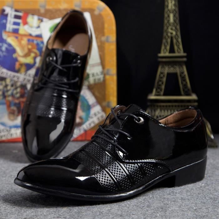 chaussure plate mariée homme