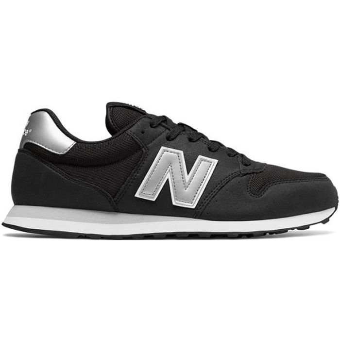 Baskets New Balance GM 500 Homme Blanc Textile Lacets