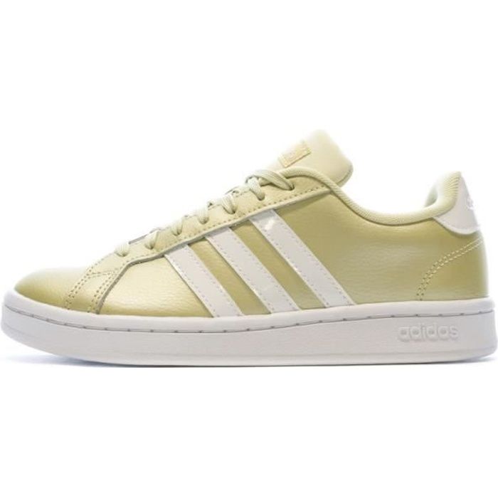 Basket adidas doré best sale