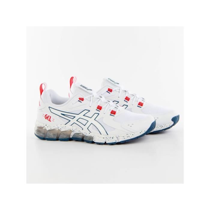 Asics homme blanche store