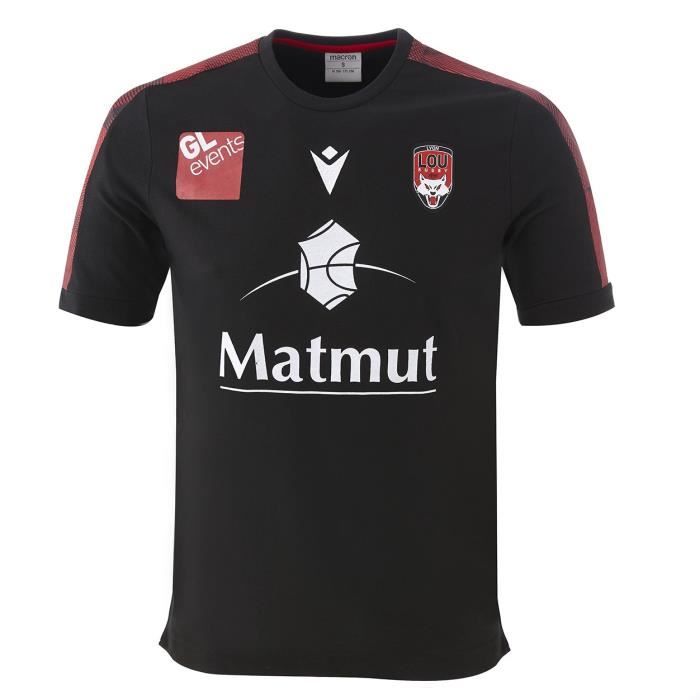 Tshirt Homme LOU Rugby Training Strip Officiel Lyon