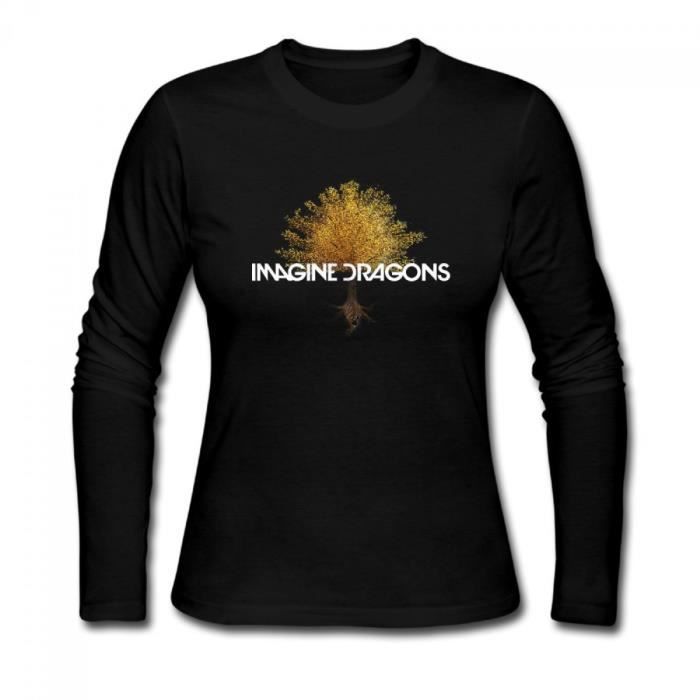 t shirt imagine dragons femme
