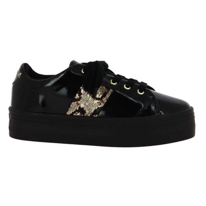 Baskets mode plateforme NO NAME Plato M Derby Noir Femme Noir Cdiscount Chaussures