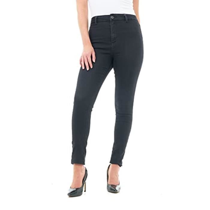 Jeans Skinny Femme R&B Jeans Taille 36 - Noir - En Viscose/nylon/lycra - Parfait état Occasion