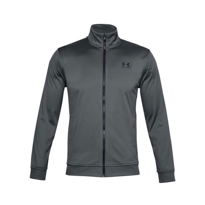 Veste de survêtement - Under Armour - SPORTSTYLE TRICOT - Homme - Gris - Manches longues
