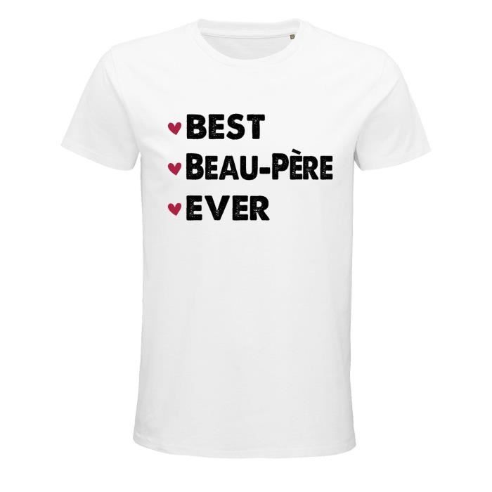 T shirt homme Best Beau P re Ever XS Id e Cadeau Famille Papa