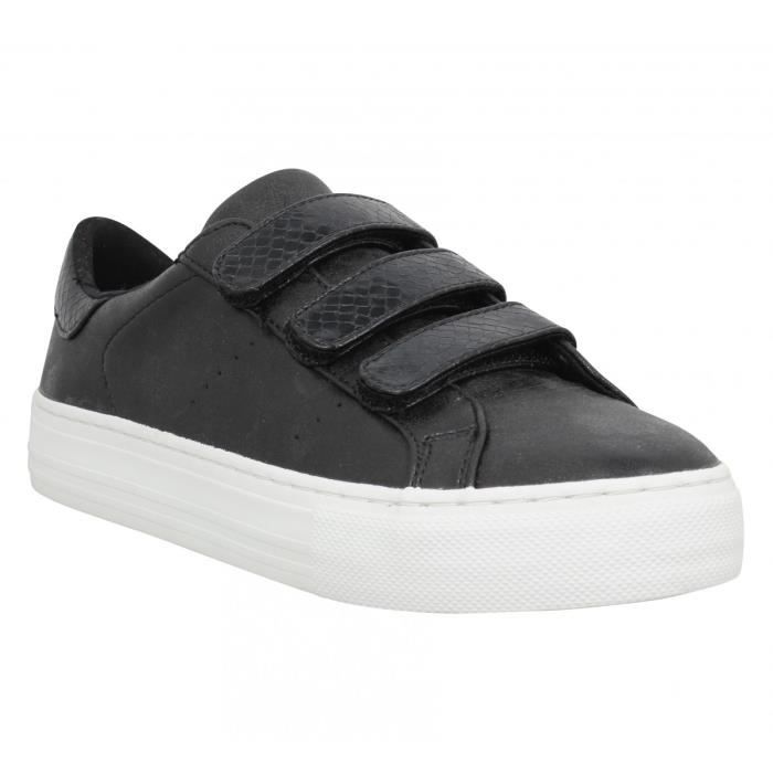 NO NAME Baskets Arcade Straps Noir Femme 012268 35 Noir Noir Cdiscount Chaussures