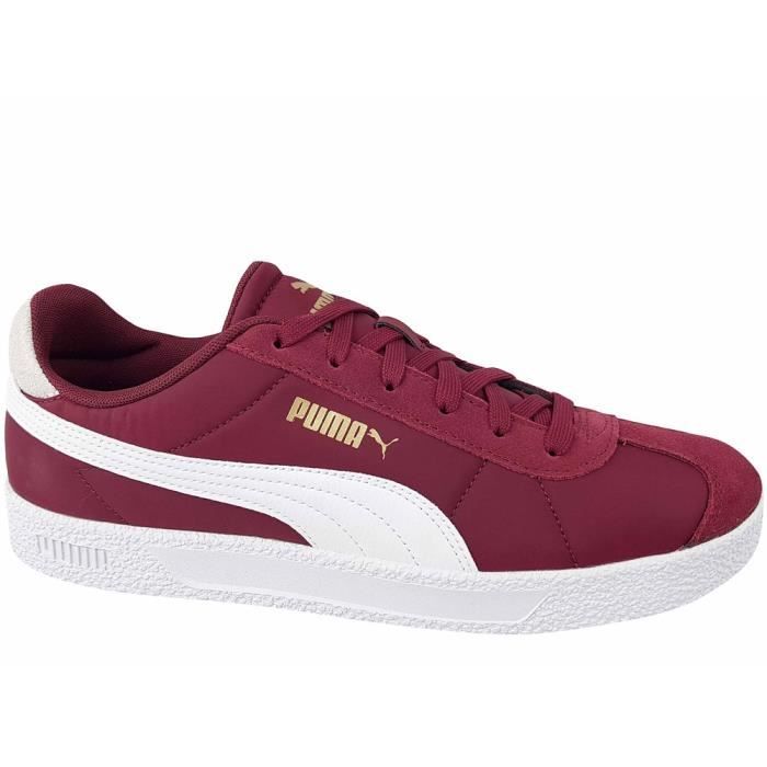 Chaussures PUMA Club Nylon Bordeaux Homme Adulte Bordeaux