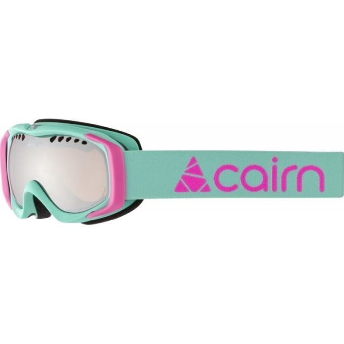 Masque de ski enfant Cairn Booster SPX3000 - turquoise neon pink - 6/12 ans  - Cdiscount Sport