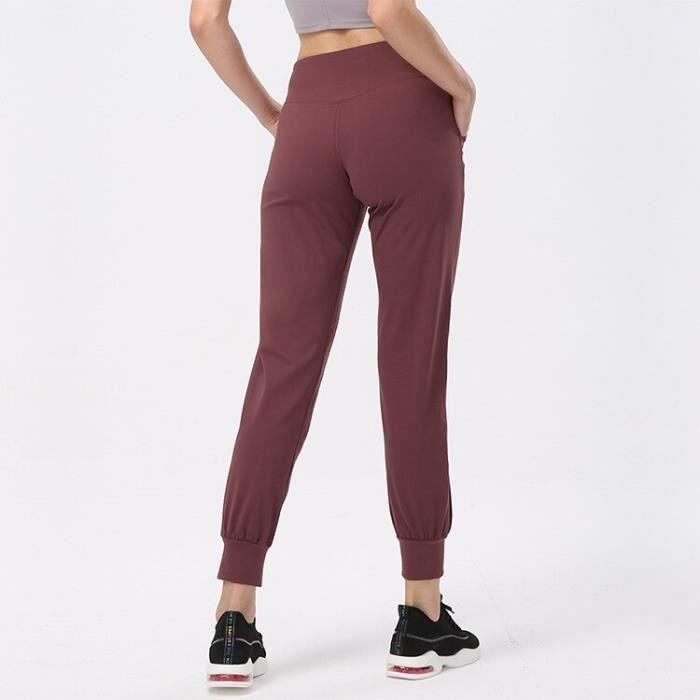 Vêtement Sport Outdoor Pantalon Jogging Femme Polaire Hiver - Survêtement Chaud Sport Avec Poches - Yuson Girl Survetement Femme