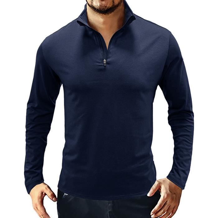 T shirt fermeture eclair homme new arrivals