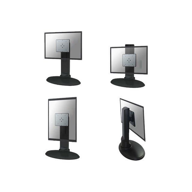 NEWSTAR FPMA-D700DD3 - Pied pour 3 écrans LCD - Noir - Taille d'écran : 10-27 - ordinateur de bureau