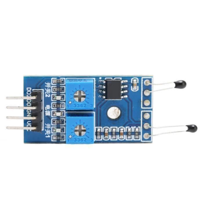 Dilwe Lot 2 Amortisseurs RC 144 Mm Remplis D'Huile – Alliage Aluminium – Réglables – Pour HSP, HPI, SCX10 1/8 – Bleu