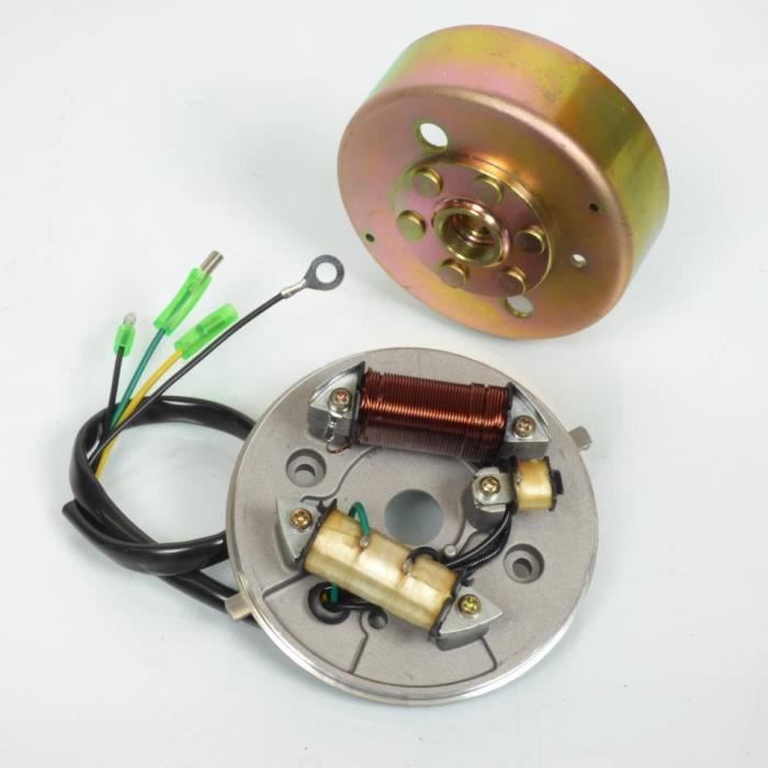 Kit allumage stator et rotor pour mobylette MBK 51 electronique 12V Neuf
