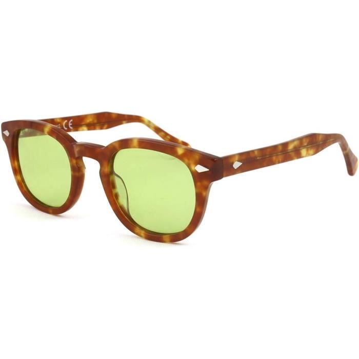 Lunettes De Soleil Johnny Depp Style Moscot - Monture Vintage Unisexe, Verres UV400, Look Décontracté Chic