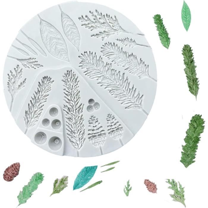 Moule En Silicone En Forme De Feuille D'érable Et De Chanvre De 19 Cm, Bricolage Artisanal Idéal