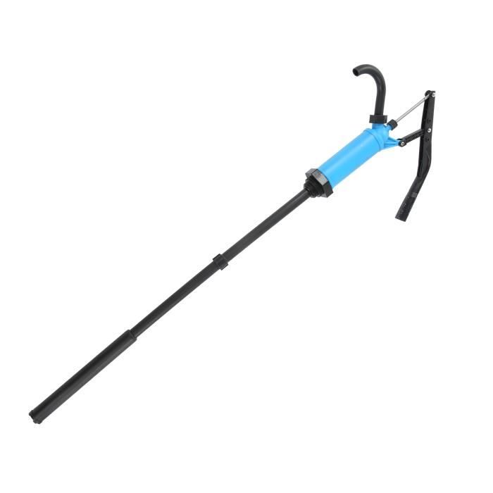 Pompe à Fût Manuelle à Levier - Débit 40-60 L/min, Pour Carburant, Huile, Eau, Tuyaux Inclus, Usage Industriel Et Domestique