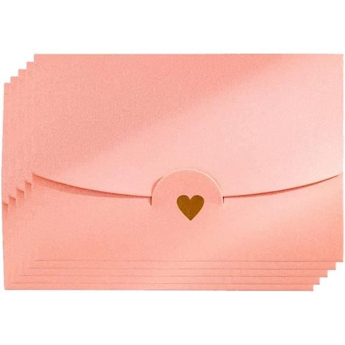 Enveloppes, C6 Petite Enveloppe, 50 Pièces Enveloppe Mini Enveloppe  Multicolores pour Mariage de Cartes, Fournitures de Fête d[1] - Cdiscount  Beaux-Arts et Loisirs créatifs