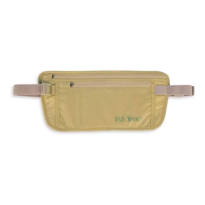 Tatonka Moneybelt pochette ceinture voyage 210T Nylon Ripstop doré 14 x 28 cm