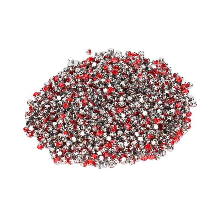 Strass Orange AB Dos Plat - Lot De 1000 Pièces - Pour Décorer Tasses, Bouteilles Et Verres - Artisanat DIY - 3