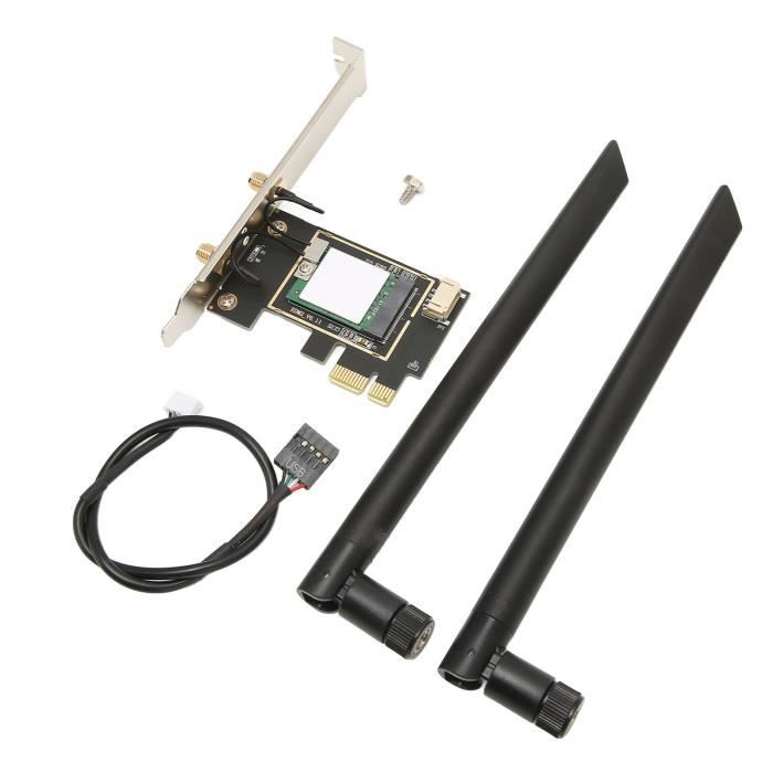 Pass Fil Informatique TMISHION Carte réseau fil Carte réseau fil, adaptateur PC MUMIMO ...