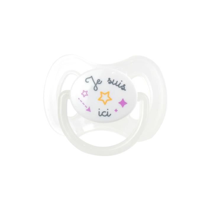 Sucette Pour Enfant Phosphorescente Blanc Cdiscount Puericulture Eveil Bebe